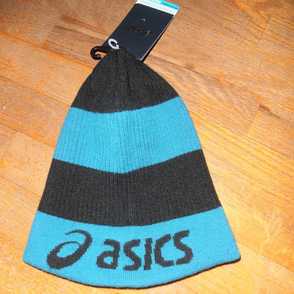 Asics Reversible Unisex Beanie~NWT!